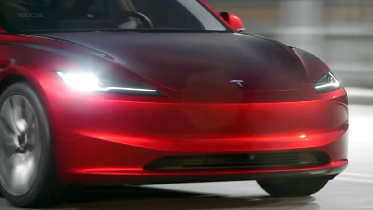 Tesla Model 3 Highland Now Features Adaptive Headlights for Enhanced Night Vision