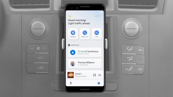 Android Auto Google Assistant Driving Mode