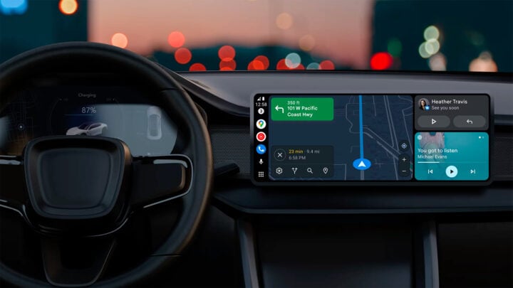 Android Auto Redesign 2022 Ultrawide