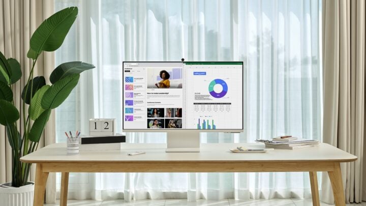 Samsung Smart Monitor M8 M80C White