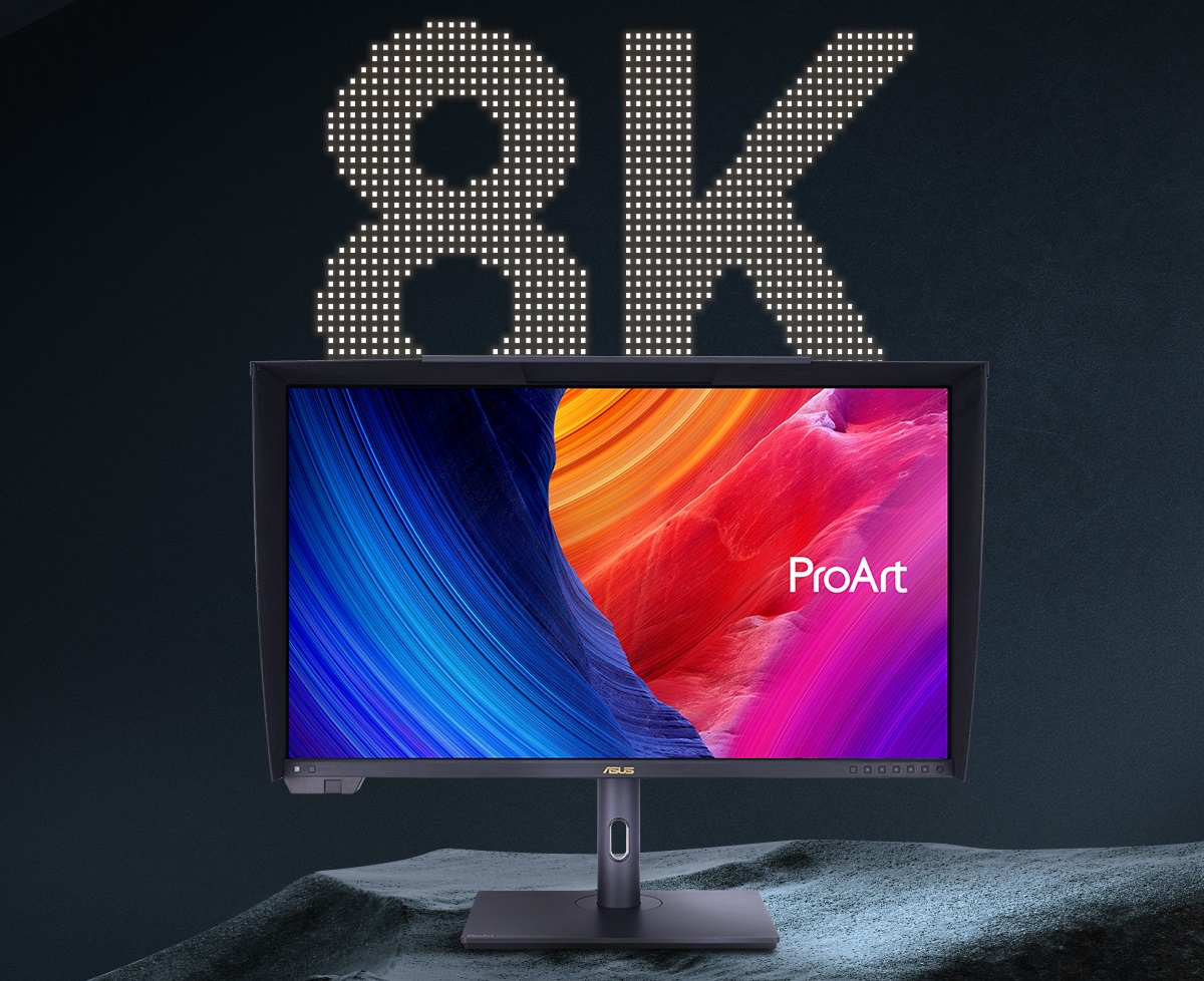 ASUS Intros ProArt Display PA32KCX Monitor: 32" 8K, 4096-Zone Mini-LED, DisplayPort 2.1 1