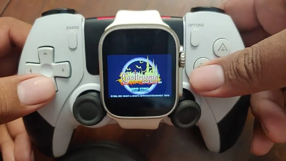 A Reddit User is Running Game Boy Advance Games on an Apple Watch Ultra Running Android