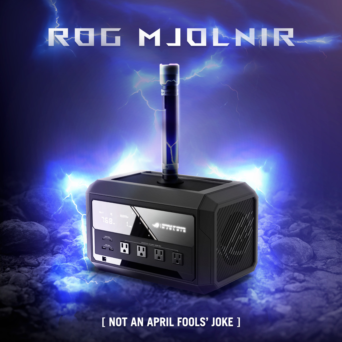 ASUS Unveils The "ROG Mjolnir" Power Station For Outdoor PC Gamers 1