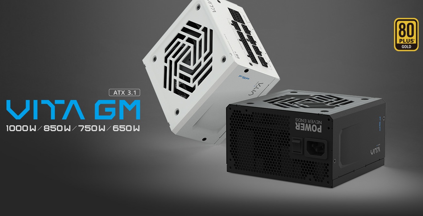 FSP Intros VITA GM "ATX 3.1" PSU Lineup: Up To 1000W & Equipped With PCIe Gen5.1 12V-2x6 Connectors 1