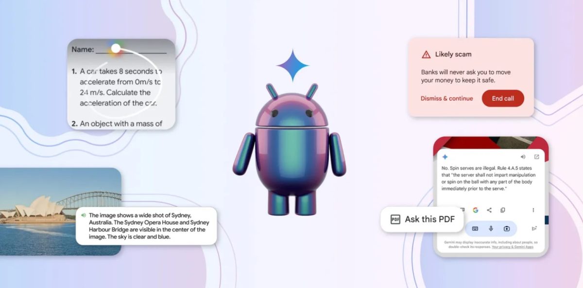 Google Gemini and Gemini Nano will be deeply integrareed in Android 15 for pixels