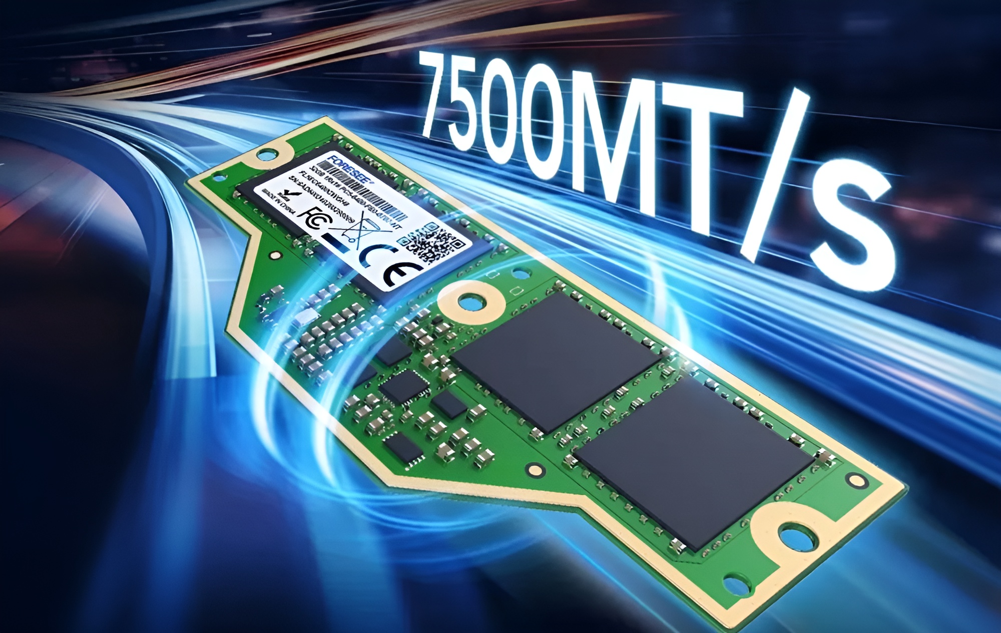 Longsys Unveils New "FORESEE" LPCAMM2 Memory, Up To 7500 MT/s & 64 GB Capacities