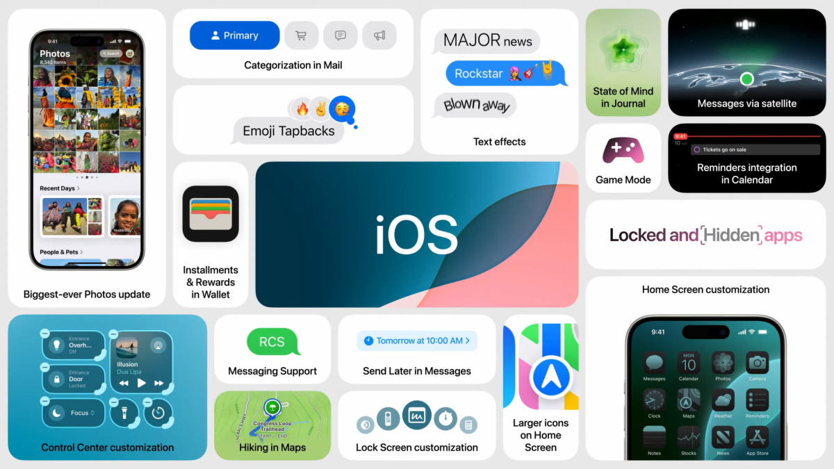 Apple announces iOS 18 with a plethora of upgrades