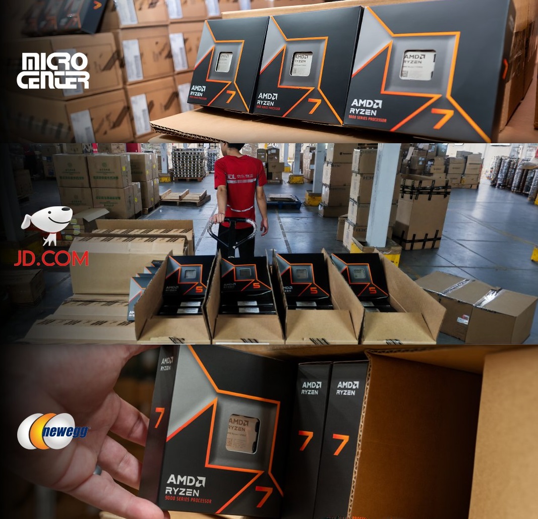 AMD Ryzen 7 9700X & Ryzen 5 9600X Now Available, First Zen 5 CPUs To Hit Desktop With 8 Cores For $359 & 6 Cores For $279 1