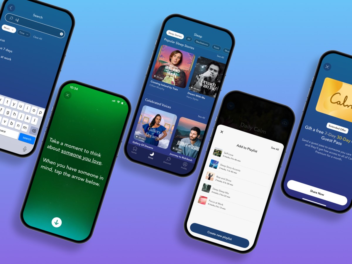 Calm’s new Story-like mindfulness exercises offer an alternative to social media
