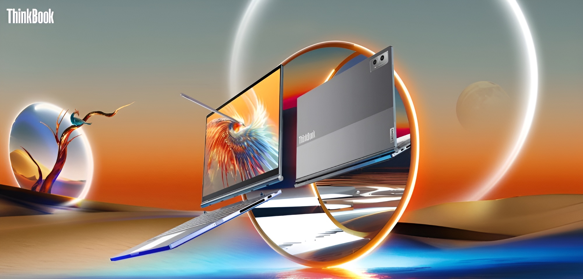 Lenovo Fuses Intel Meteor Lake & Qualcomm Snapdragon Arm CPUs Together In Its Hybrid ThinkBook Laptop/Tablet 1