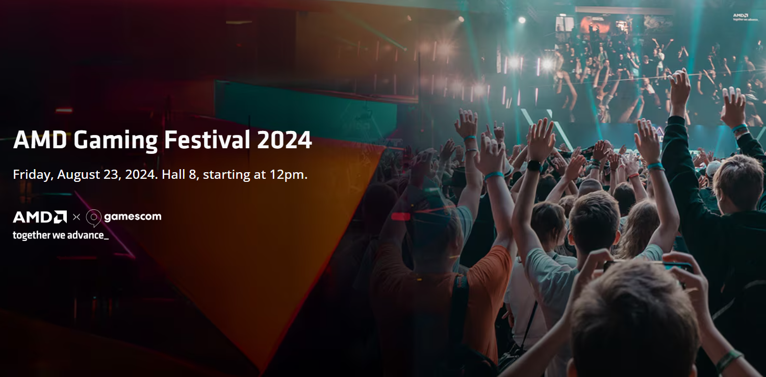 AMD To Host "Gaming Festival" At Gamescom 2024: Lots of Gaming, Latest Products From Partners & More 1