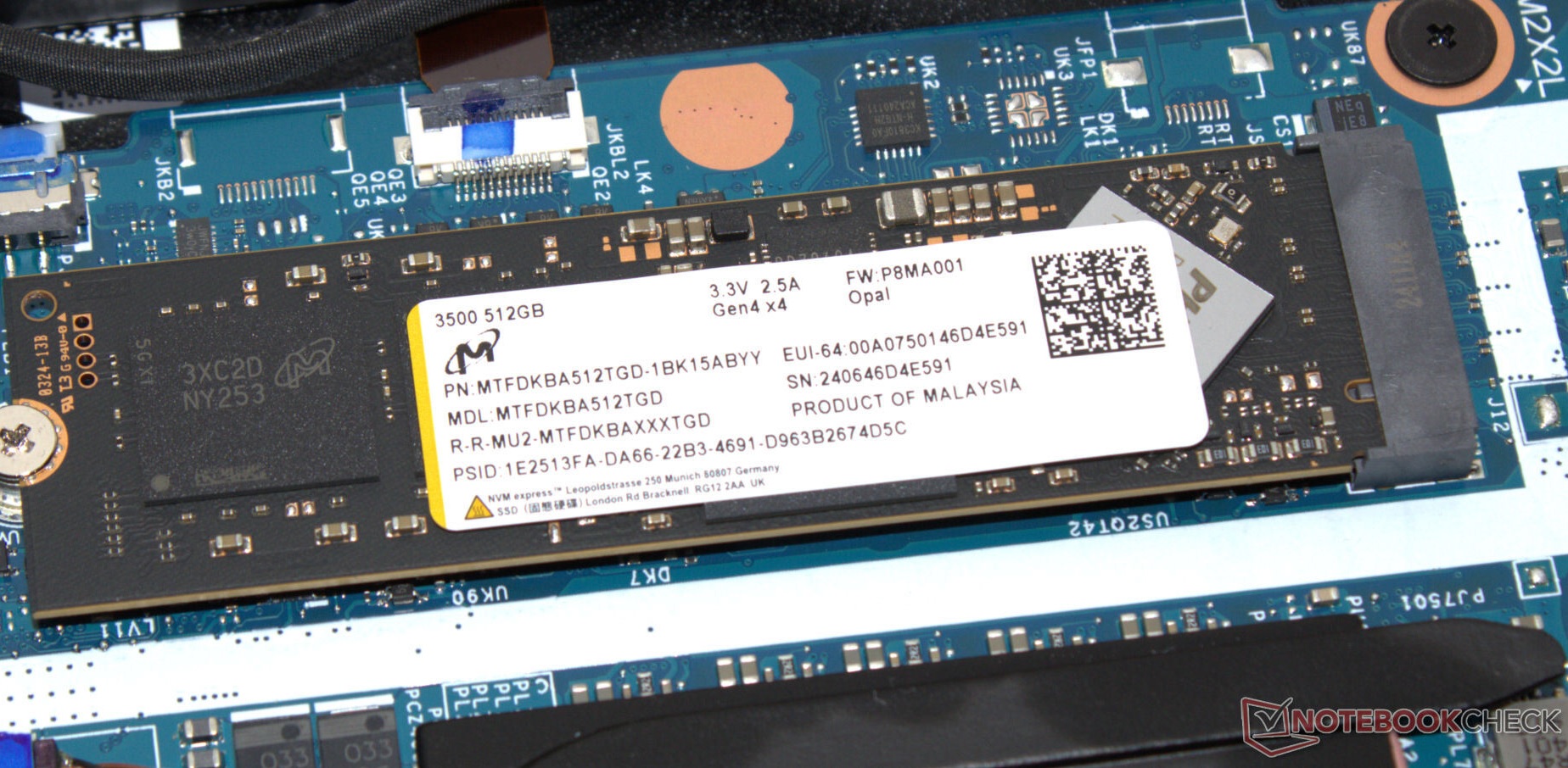 Micron 3500 MTFDKBA512TGD 3500 MTFDKBA512TGD