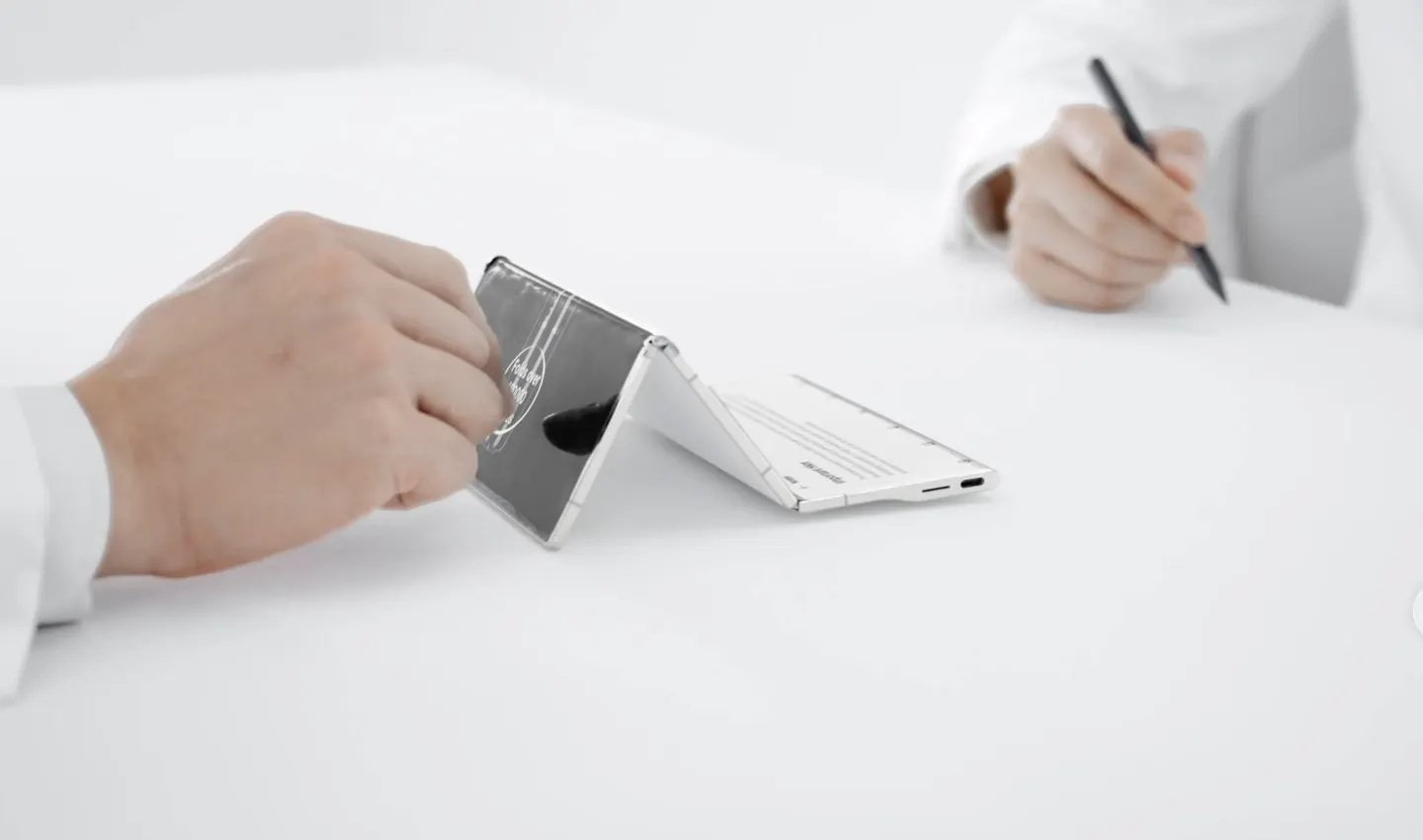 TECNO Phantom Ultimate 2 tri-fold concept smartphone
