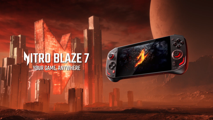 ACER's Nitro Blaze 7 Is The Latest Gaming Handheld on The Market, Powered By AMD Ryzen 8840HS 1