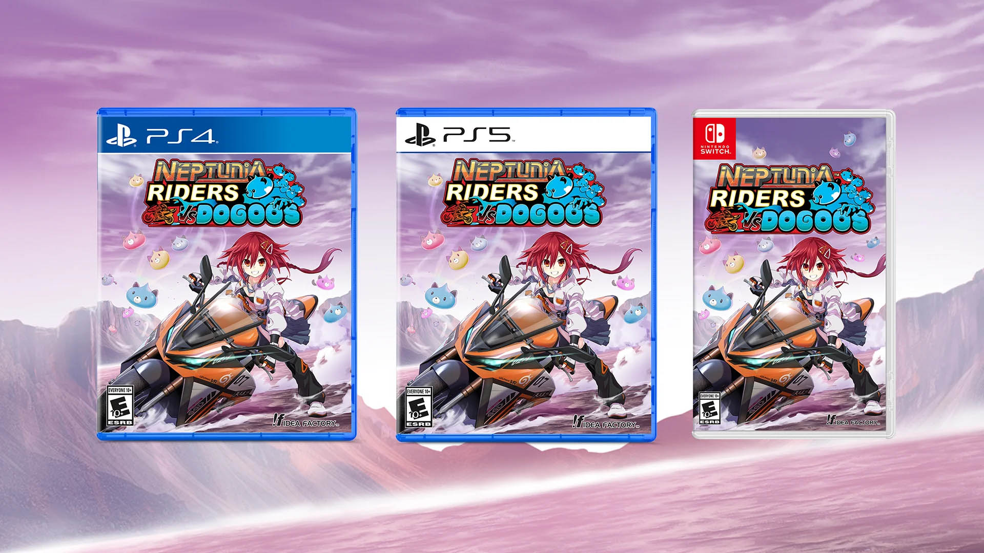 Neptunia Riders VS Dogoos