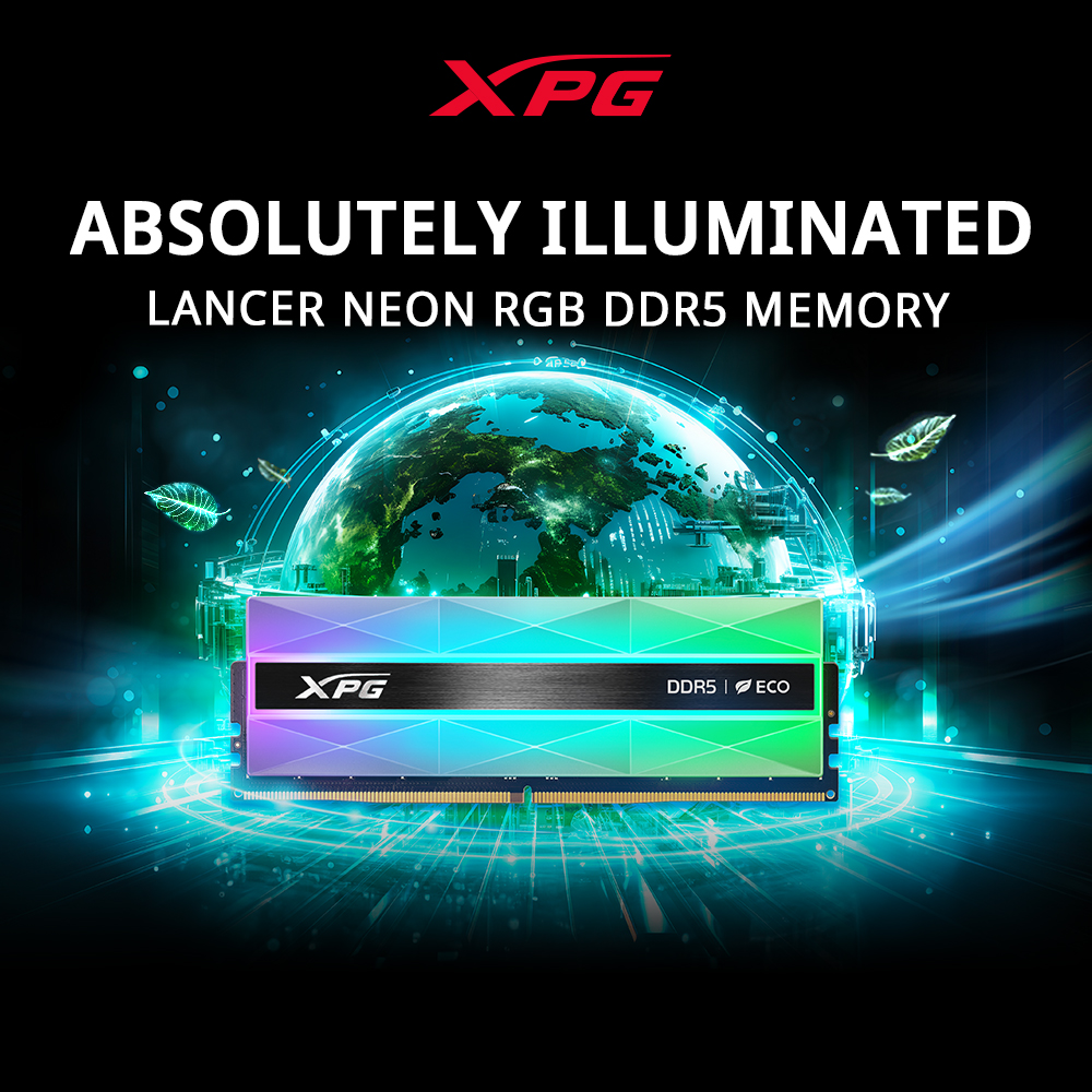 XPG Unveils LANCER NEON DDR5 Memory Modules, Up To 8,000 MT/s & Gorgeous Design 1