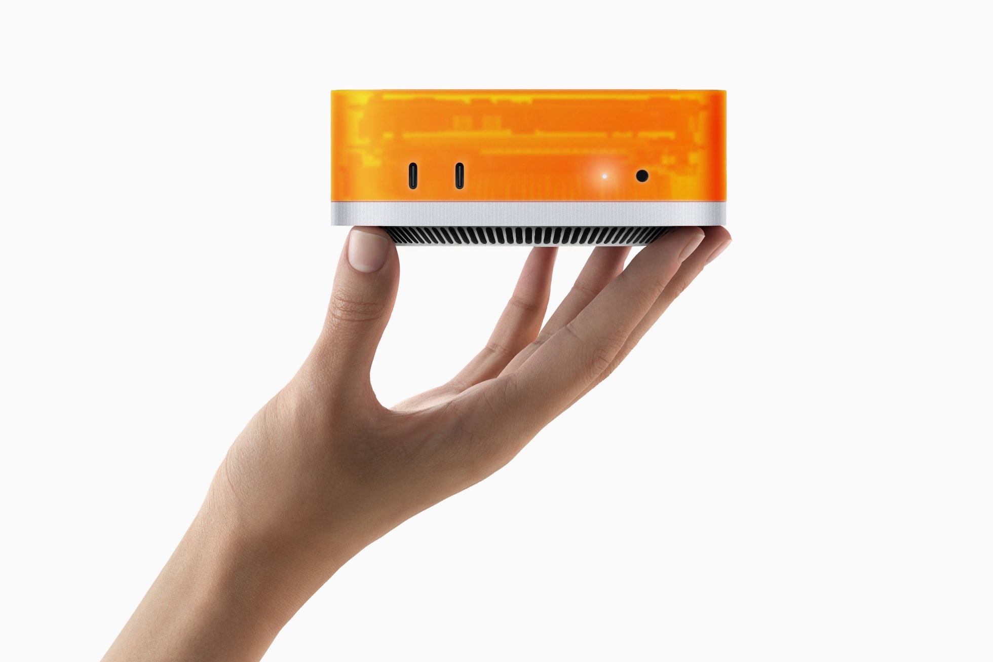 Mac mini could be customized with 'see through' enclosure