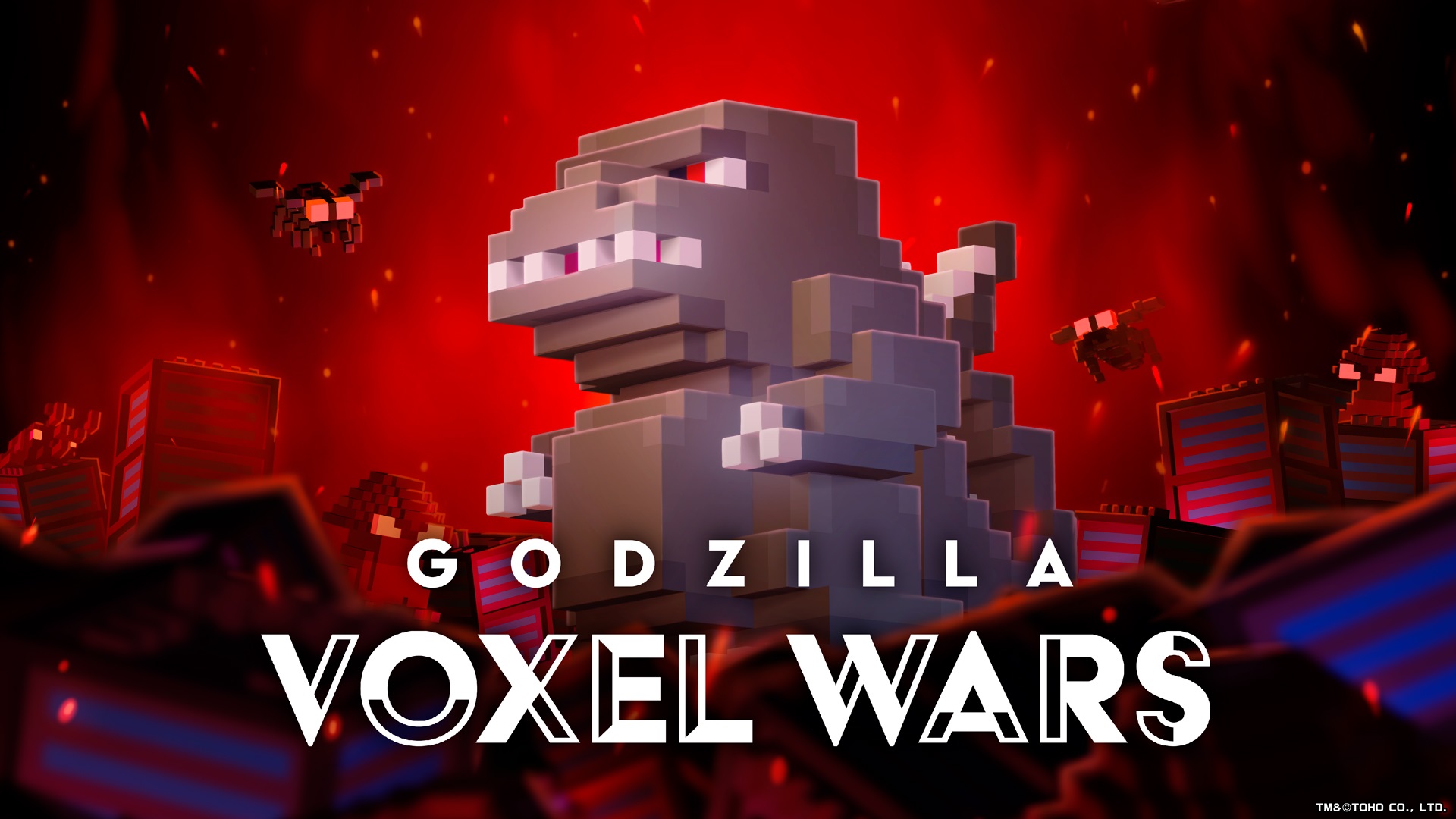 Godzilla Voxel Wars