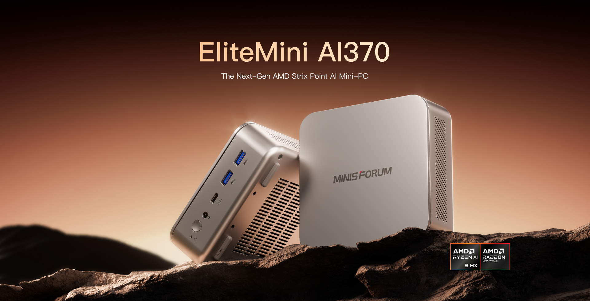 Minisforum EliteMini Ai370 Launched: Powered By AMD Ryzen AI 9 HX 370 APU, 30% Faster Gaming Than Last-Gen 1