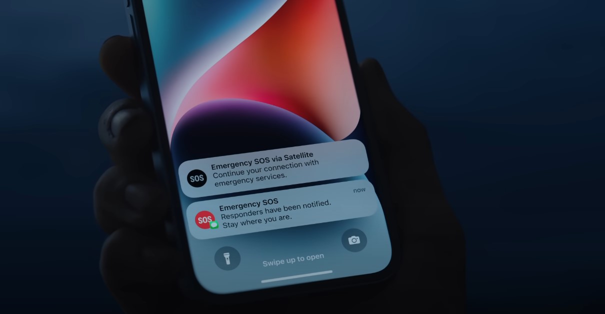 Apple launched Emergency SOS via satellite today for the iPhone 14 two years ago today