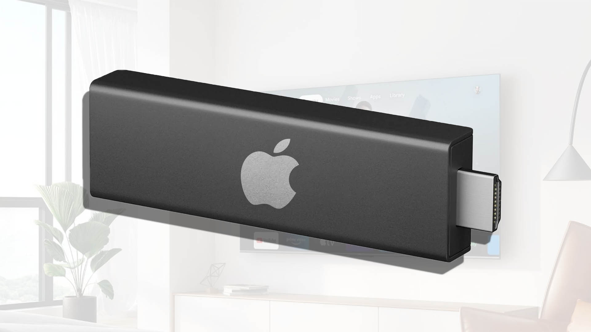 Apple TV stick-like device