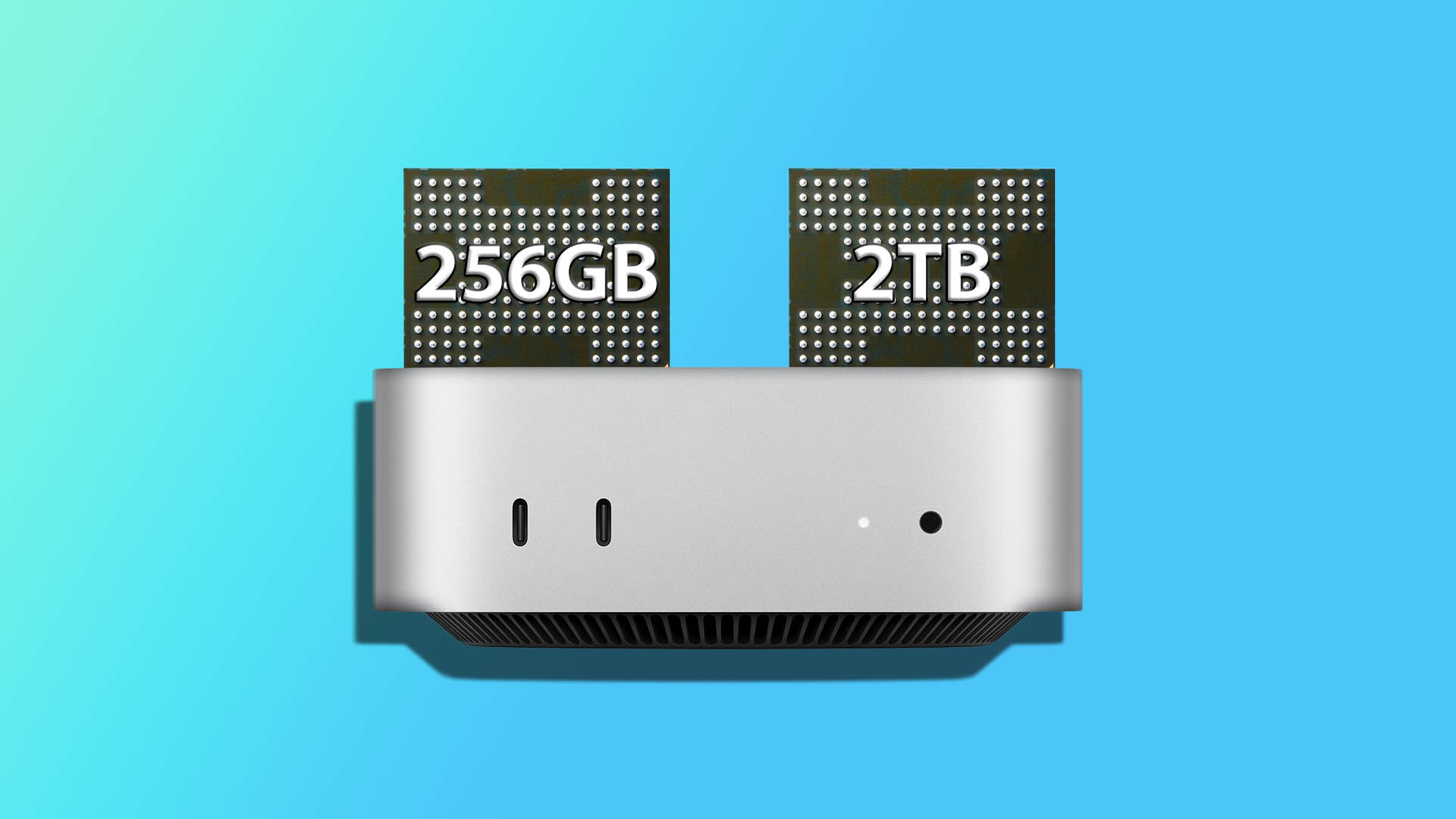 M4 Mac mini gets a storage mod from 256GB to 2TB