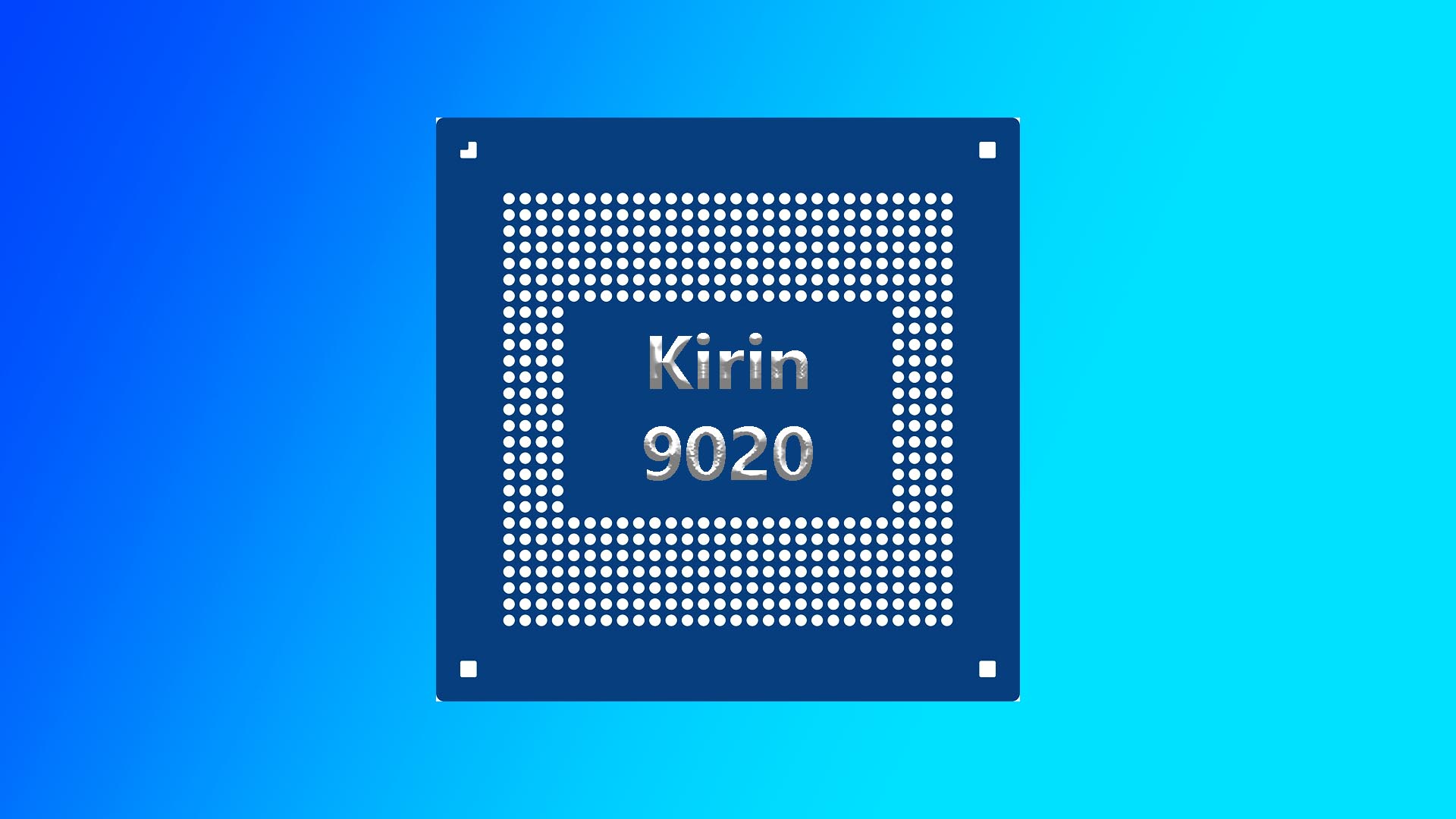 Huawei's new Kirin 9020 has been mass produced using SMIC's 7nm process