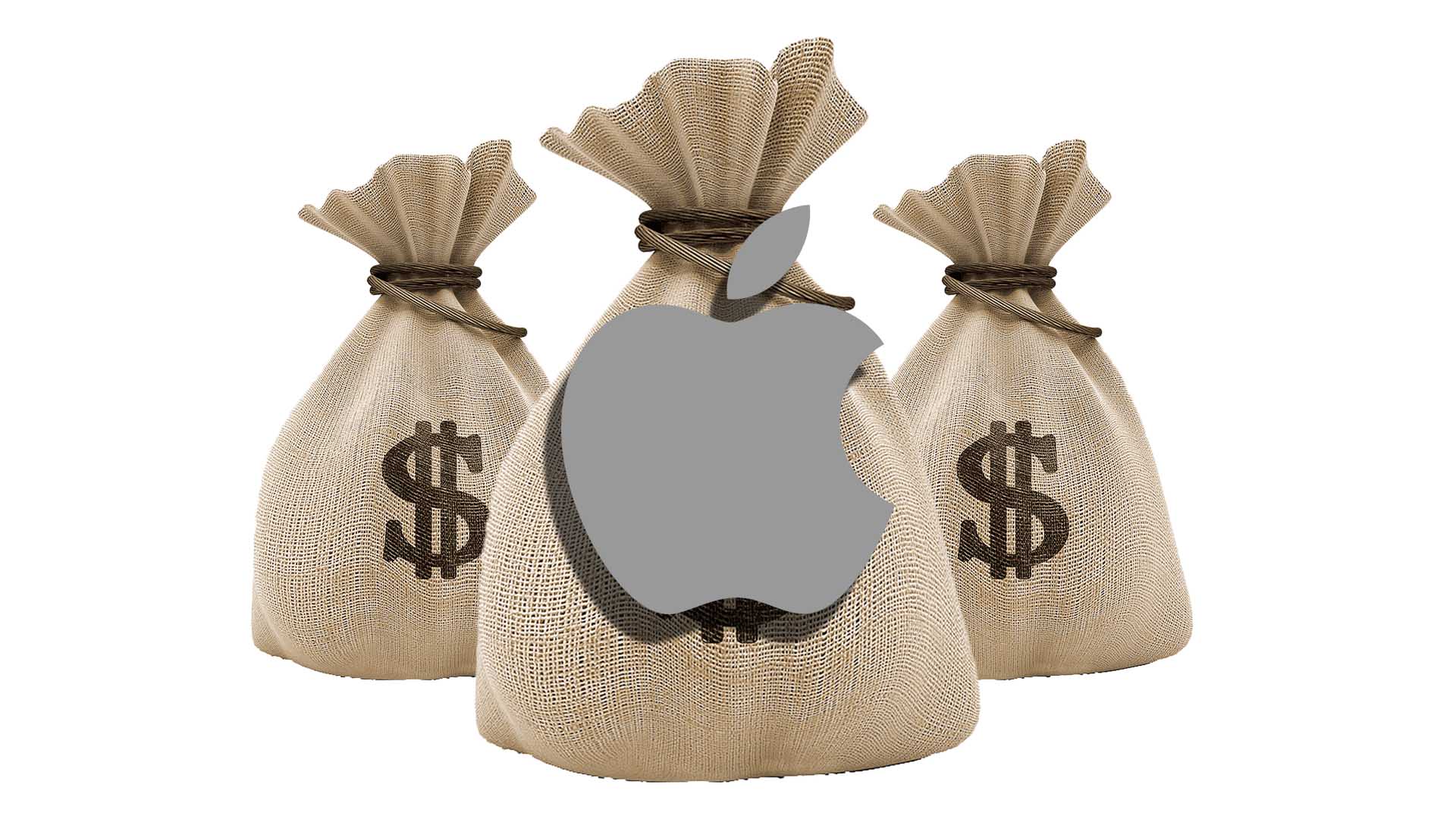 Apple's global smartphone revenue share for 2024