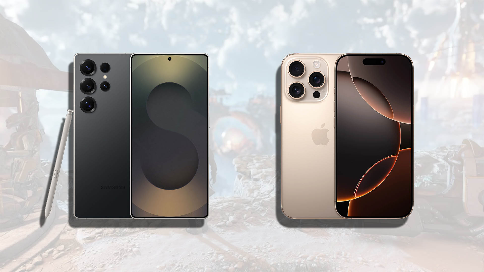 Galaxy S25 Ultra vs iPhone 16 Pro Max in 3DMark's Nomal Steel Light