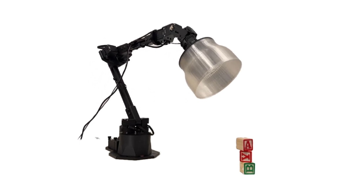 Apple demonstrates tabletop robot