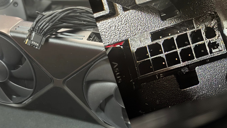 RTX 5090 FE and Cable connector melted