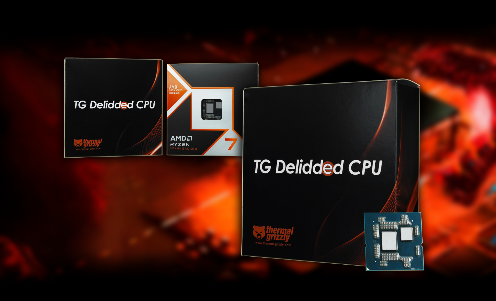 Thermal Grizzly Intros Delidded AMD Ryzen CPUs, Delidded Ryzen 7 9800X3D With Two Years Of Warranty Starting Over $700 1