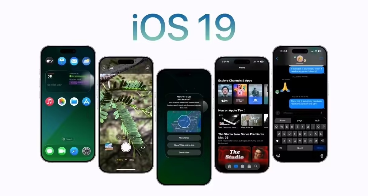 iOS 19 leak suggests no circular app icons but translucent glass like effects