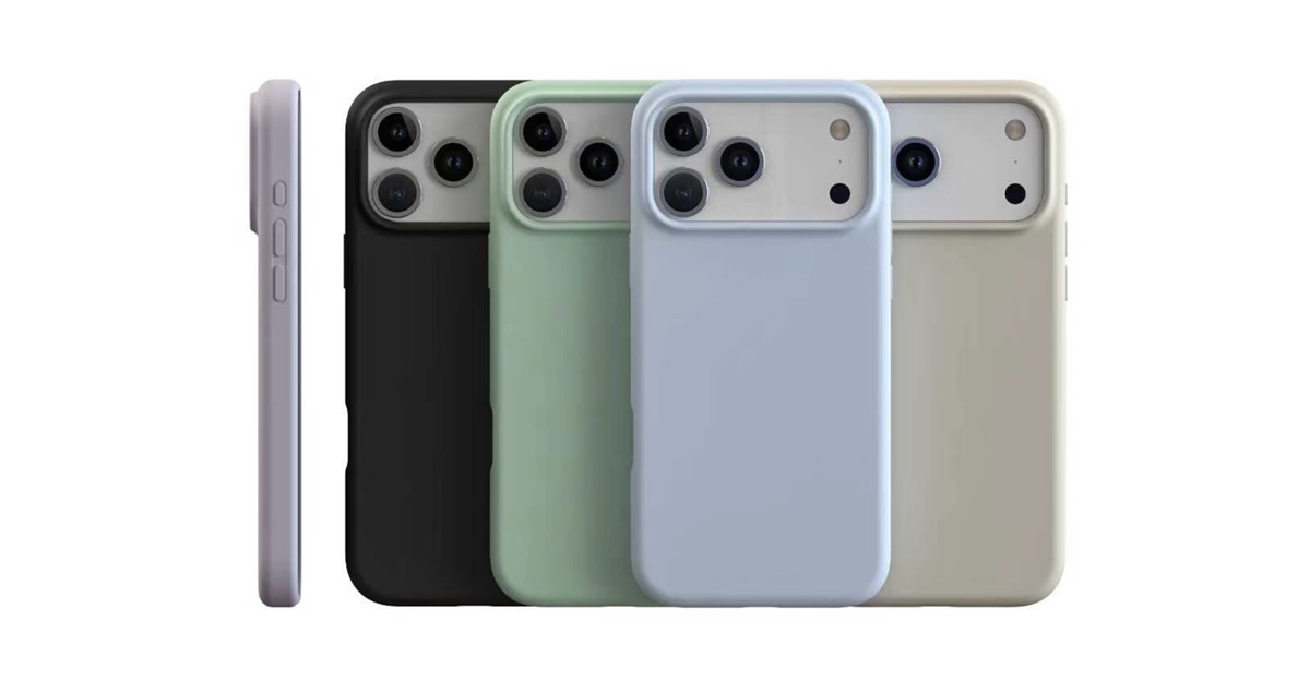 iPhone 17 Pro case leak shows design of the device, including a camera bar