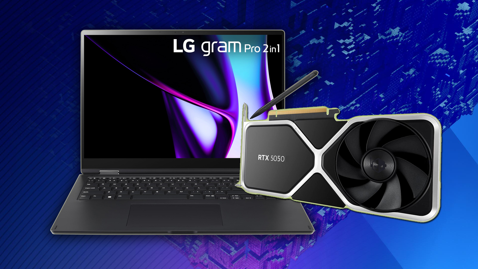 LG Gram Pro 16 RTX 5050 GPU