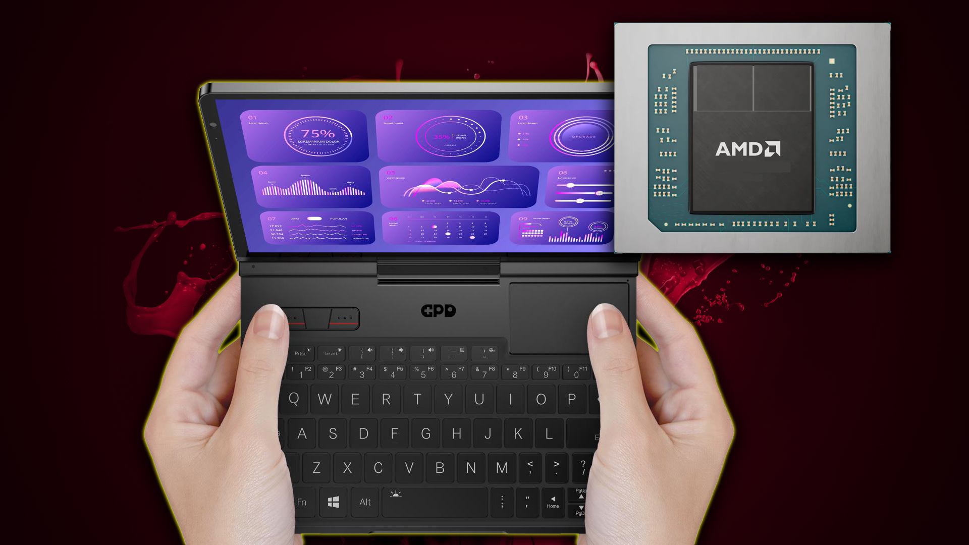 GPD Strix Halo Gaming Handheld