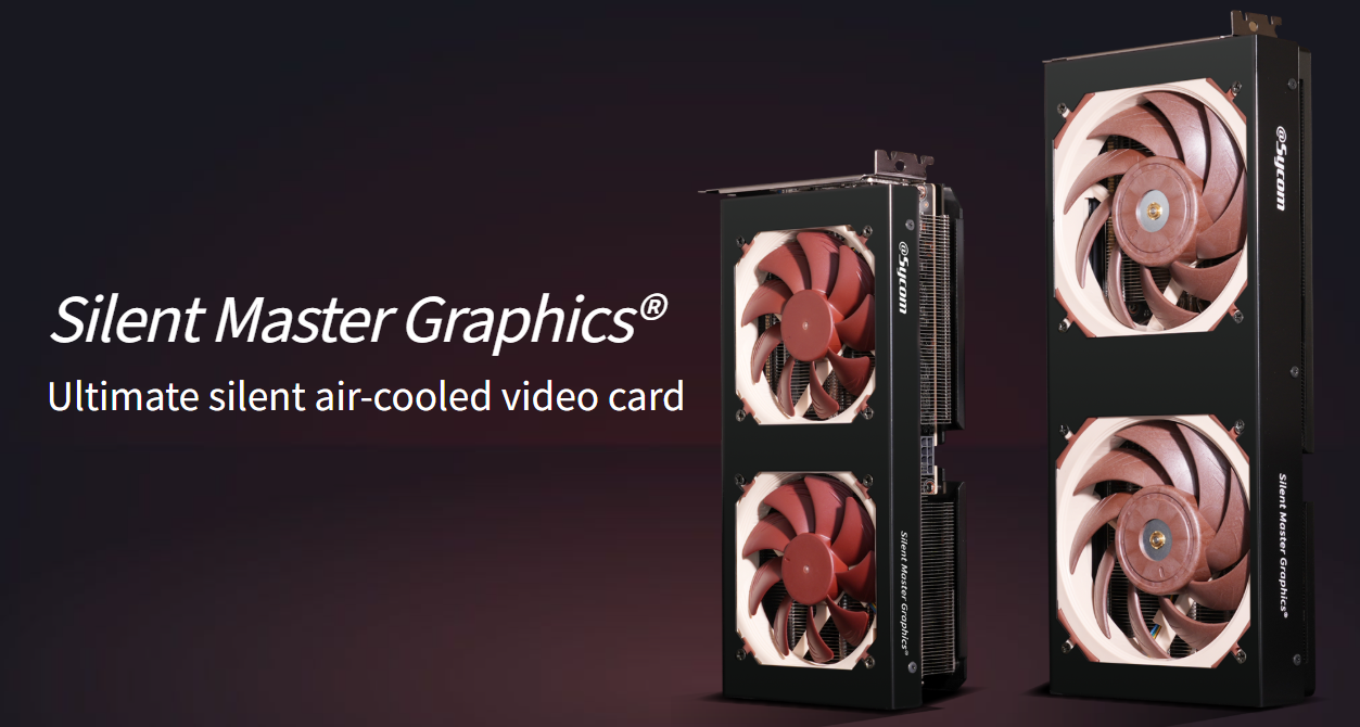 Sycom Intros GeForce RTX 5070 Ti, 5070, 5060 Silent Master GPUs With Noctua Cooling Fans, 120mm & 92mm "Dual-Fan" Designs 1