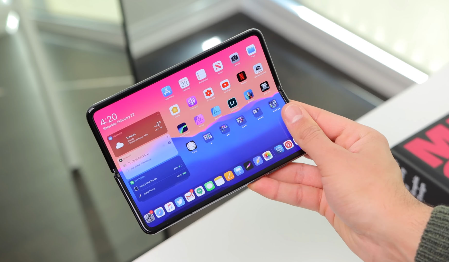 Apple has reportedly halted development on the foldable iPad