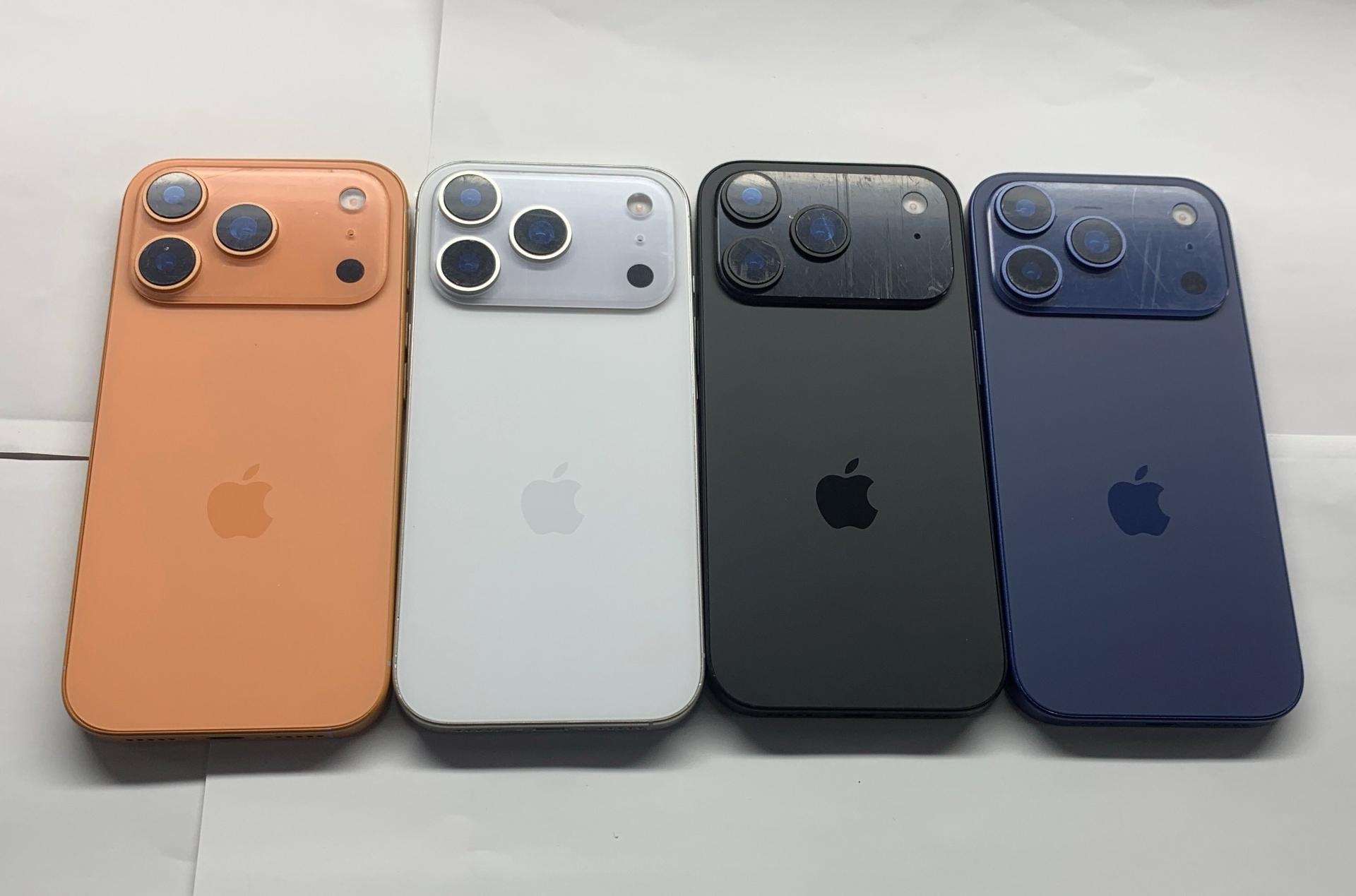 Entire iPhone 17 lineup dummies showcased in the latest leak