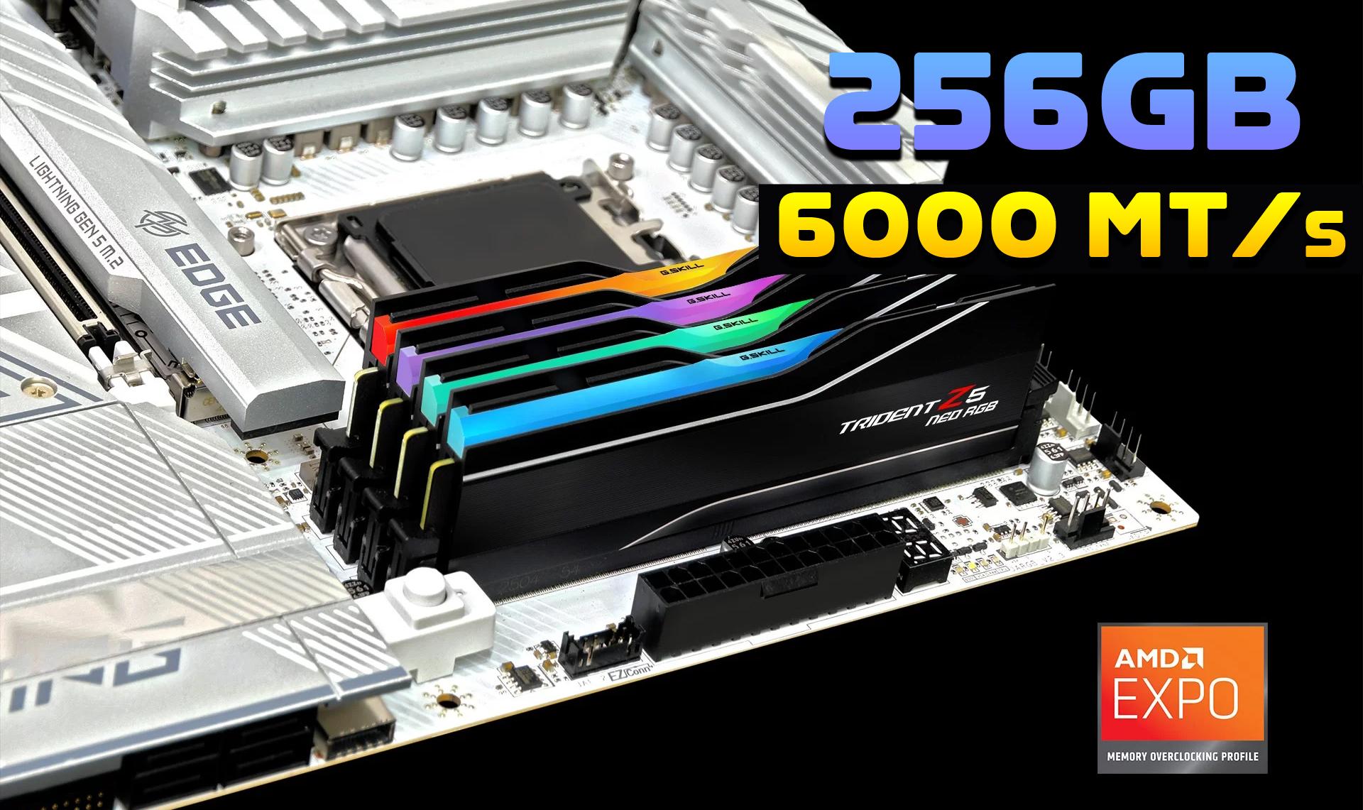 256 GB DDR5-6000 G