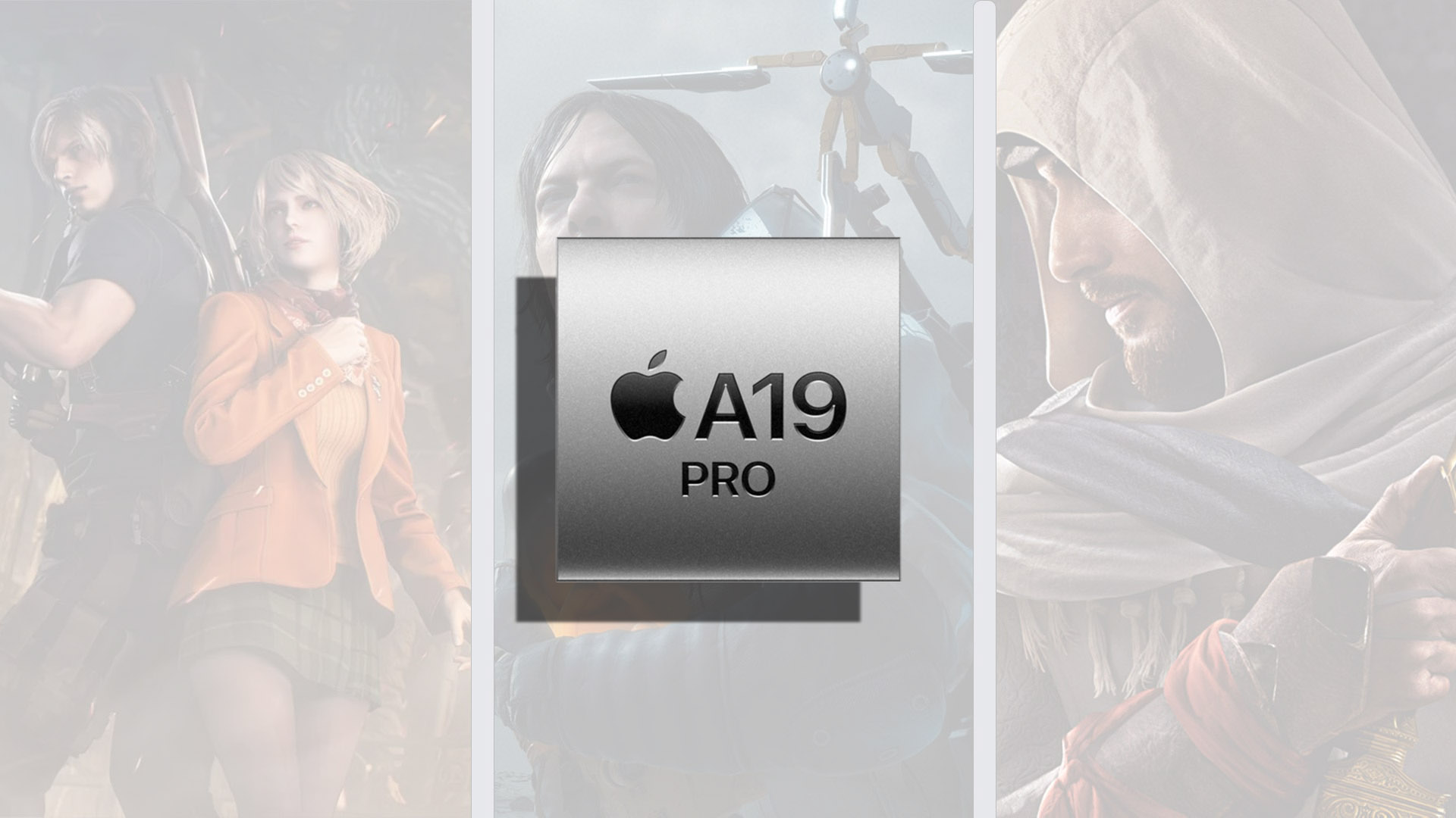 A19 Pro vs A18 Pro vs A17 Pro framerate comparison in three AAA titles