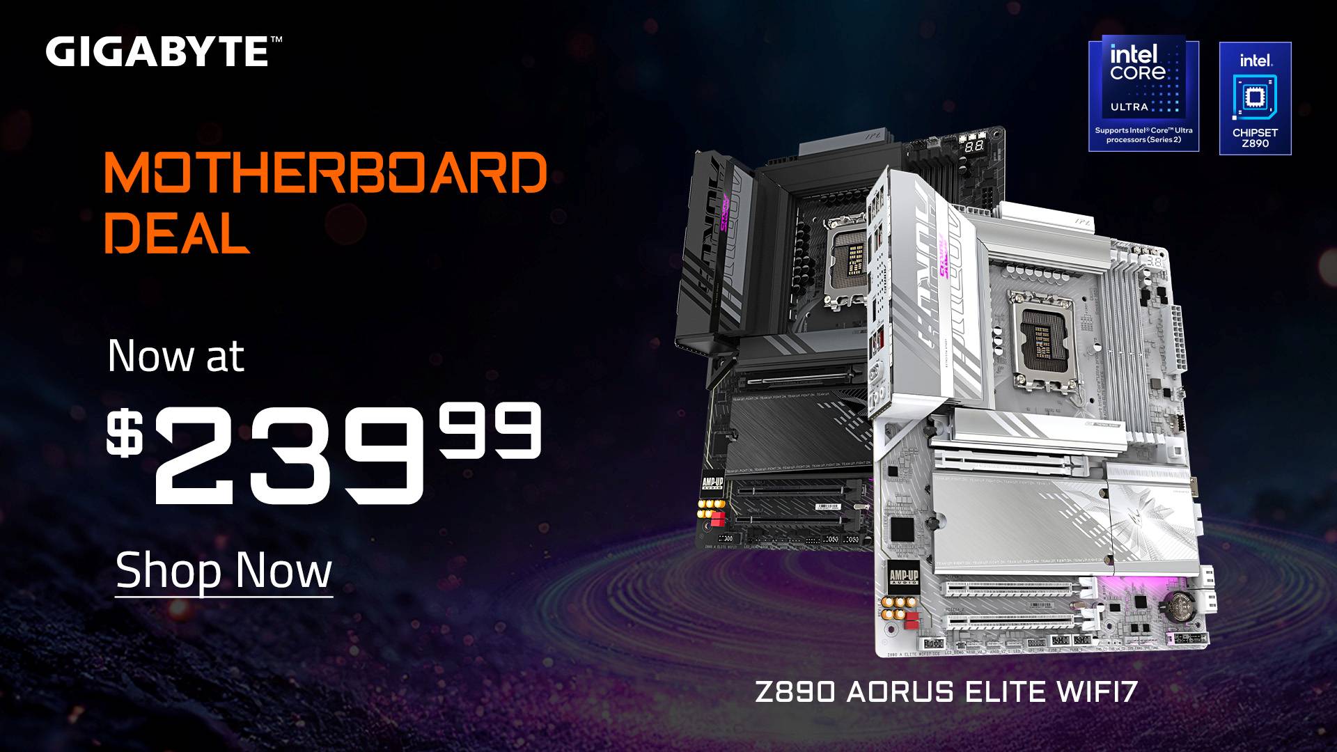 GIGABYTE’s Z890 AORUS ELITE WIFI7 is a premium motherboard that has been discounted on Amazon