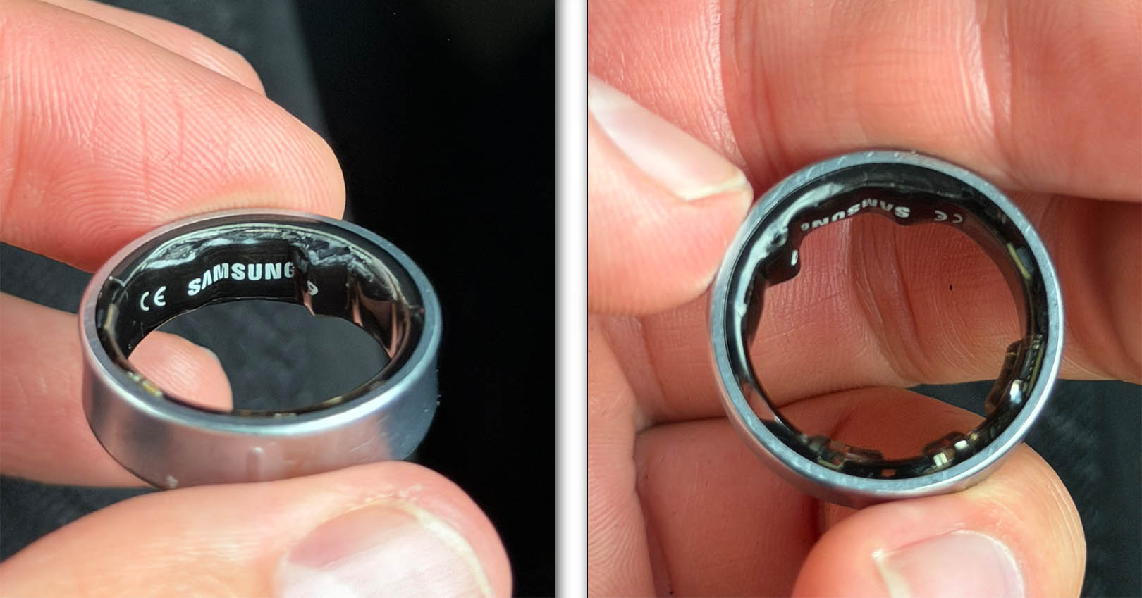 YouTuber's Galaxy Ring battery started swelling