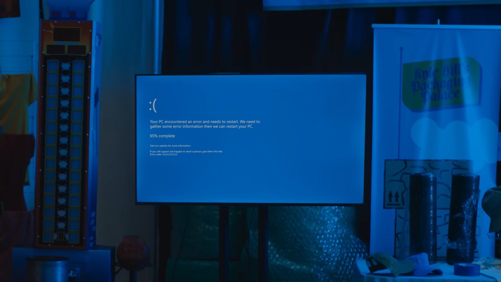 New Apple ad mocks Windows computers and their BSOD errors