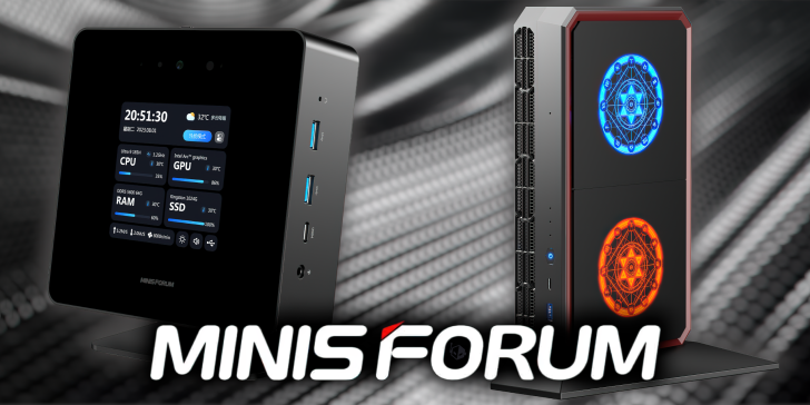 Minisforum Displays Cutting-Edge UH185 Ultra Mini PC With Core Ultra, HX200G With Ryzen 9 7945HX & 7600M XT 1