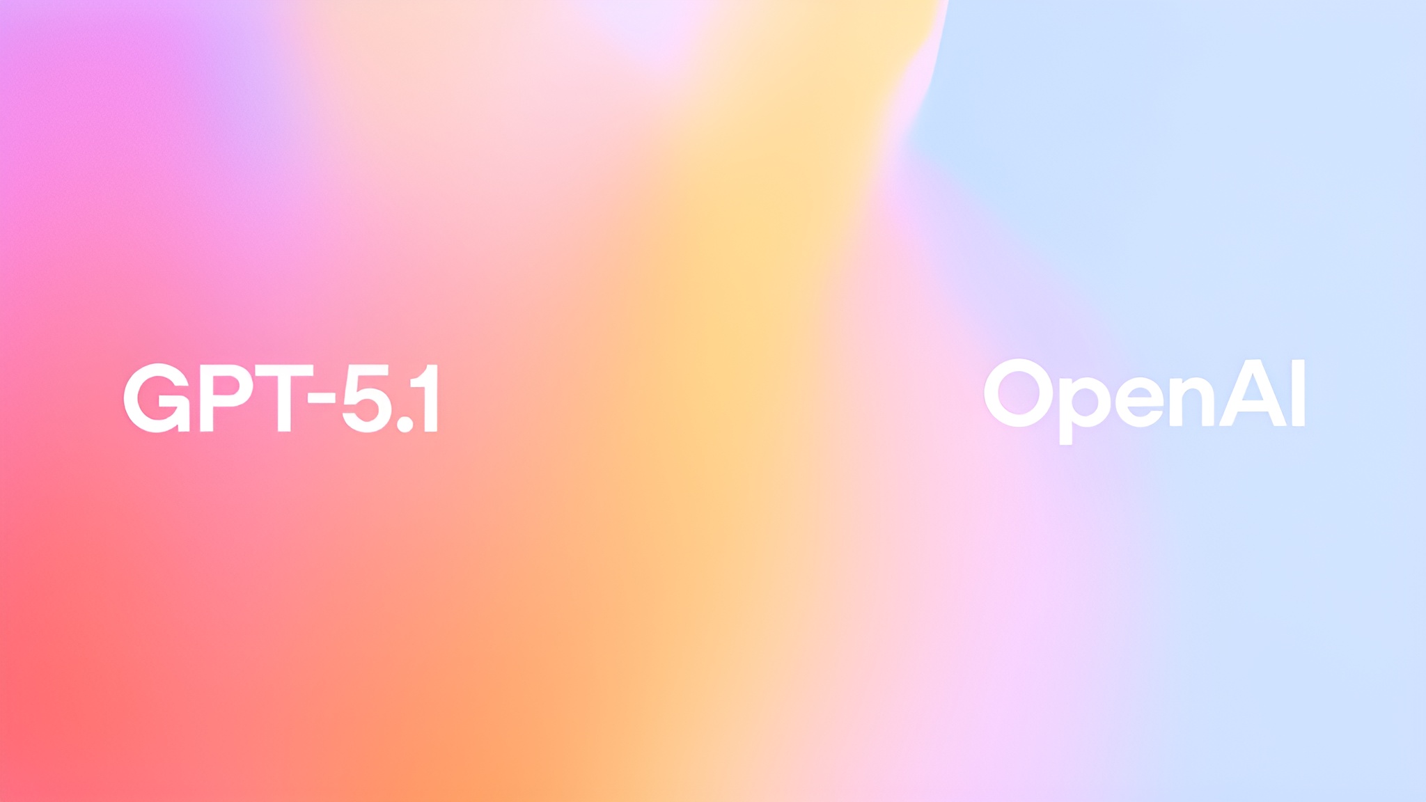 A gradient background with 'GPT-5.1' and 'OpenAI' text prominently displayed.