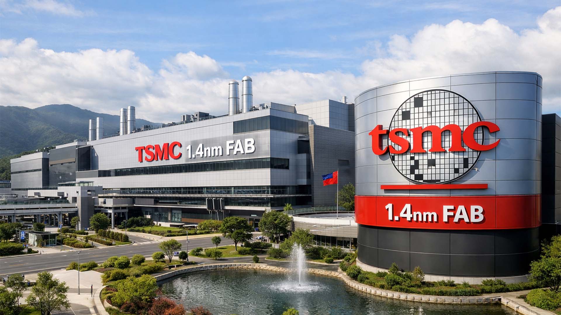 TSMC speeding up the construction of its 1.4nm facility in Taiwan, with risk production expected to start in 2027