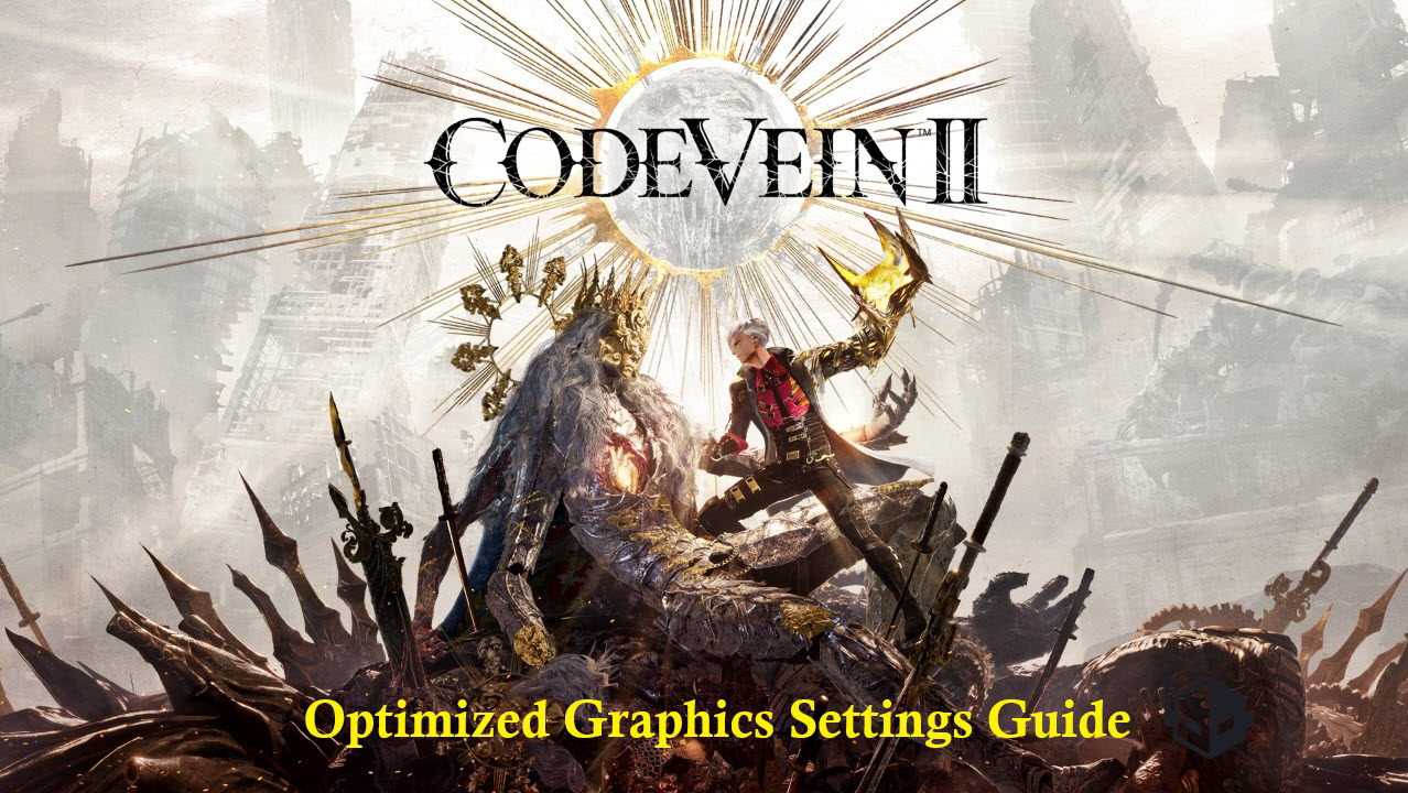 A promotional image for 'Code Vein II' shows two characters engaging in combat beneath the game's title, with the text