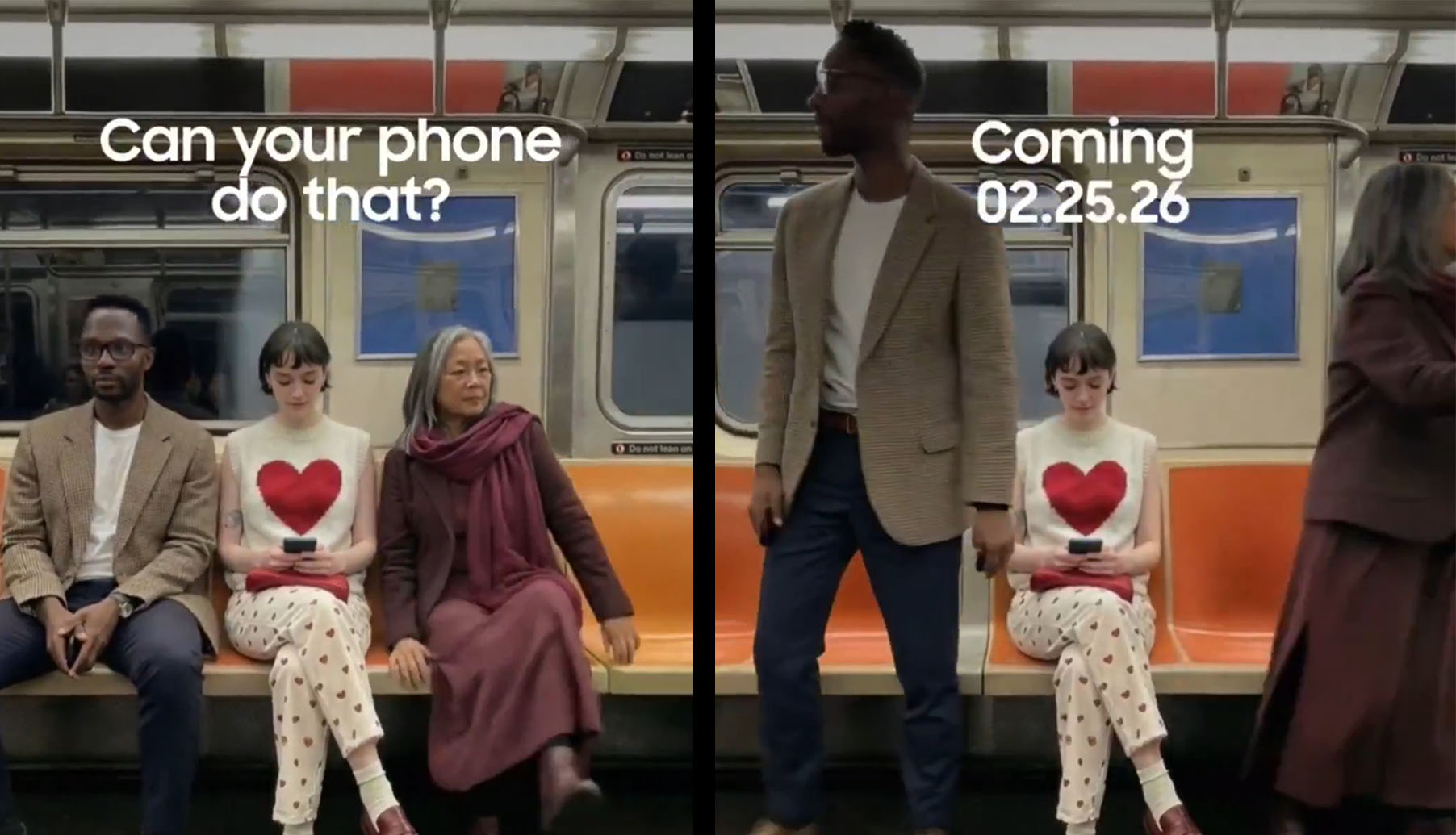 Galaxy S26 Ultra promotional video shows privacy screen