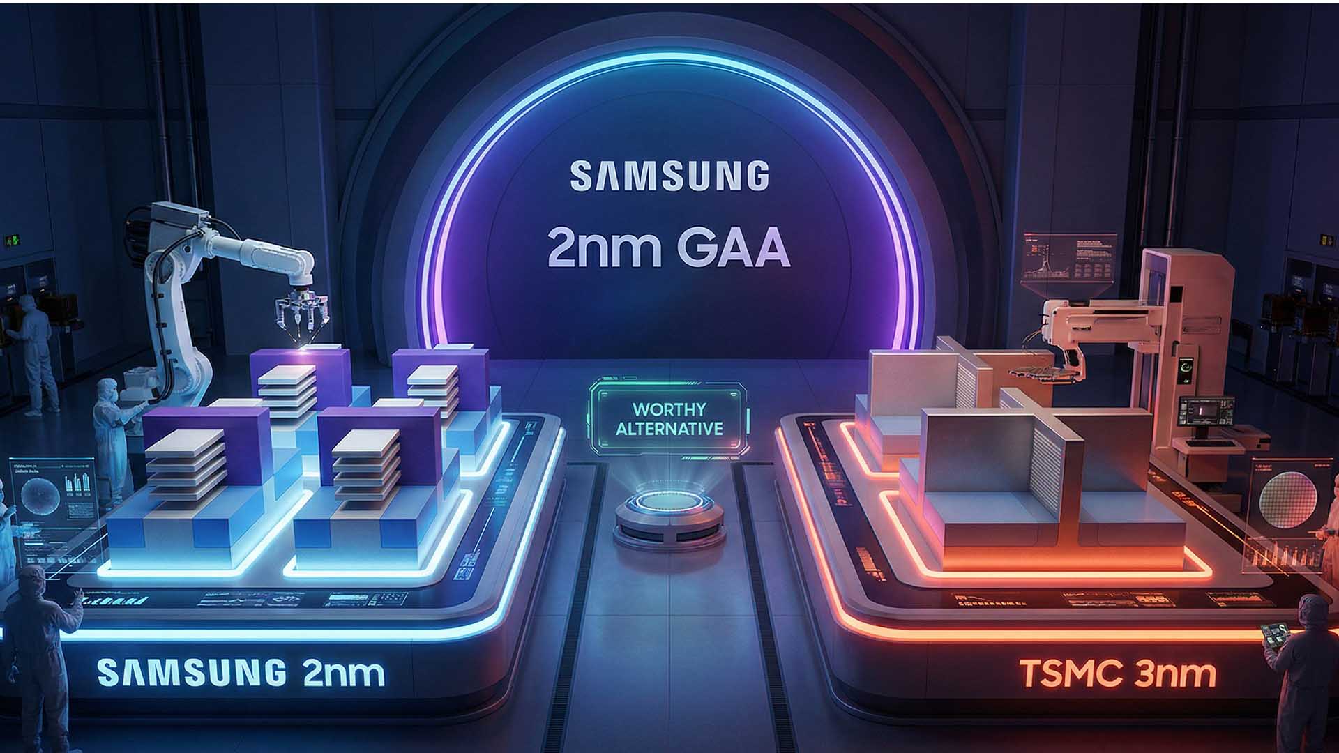 Samsung's 2nm process emerges as viable alternative to TSMC